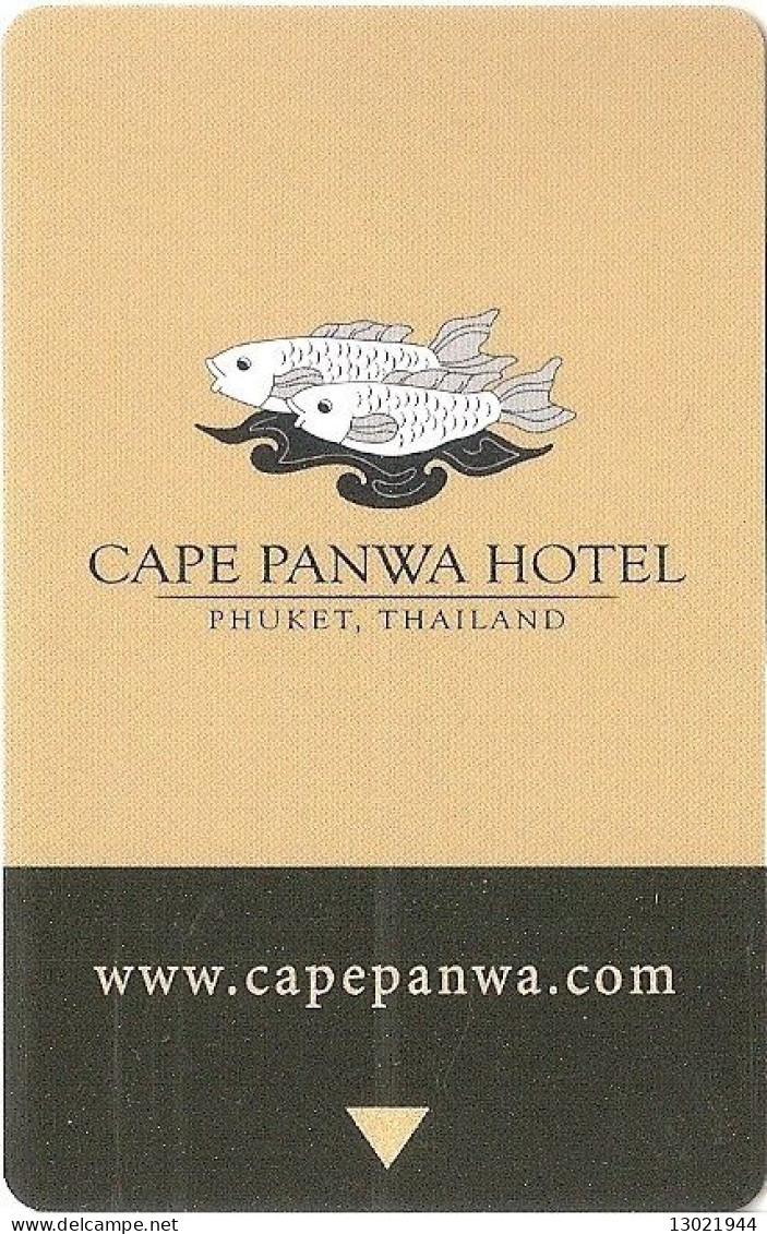 TAILANDIA   KEY HOTEL      Cape Panwa Hotel Phuket ( VARIANT) - Hotelkarten