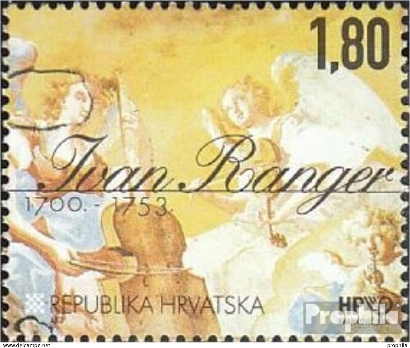 Kroatien 552 (kompl.Ausg.) Postfrisch 2000 Ivan Ranger - Croatie