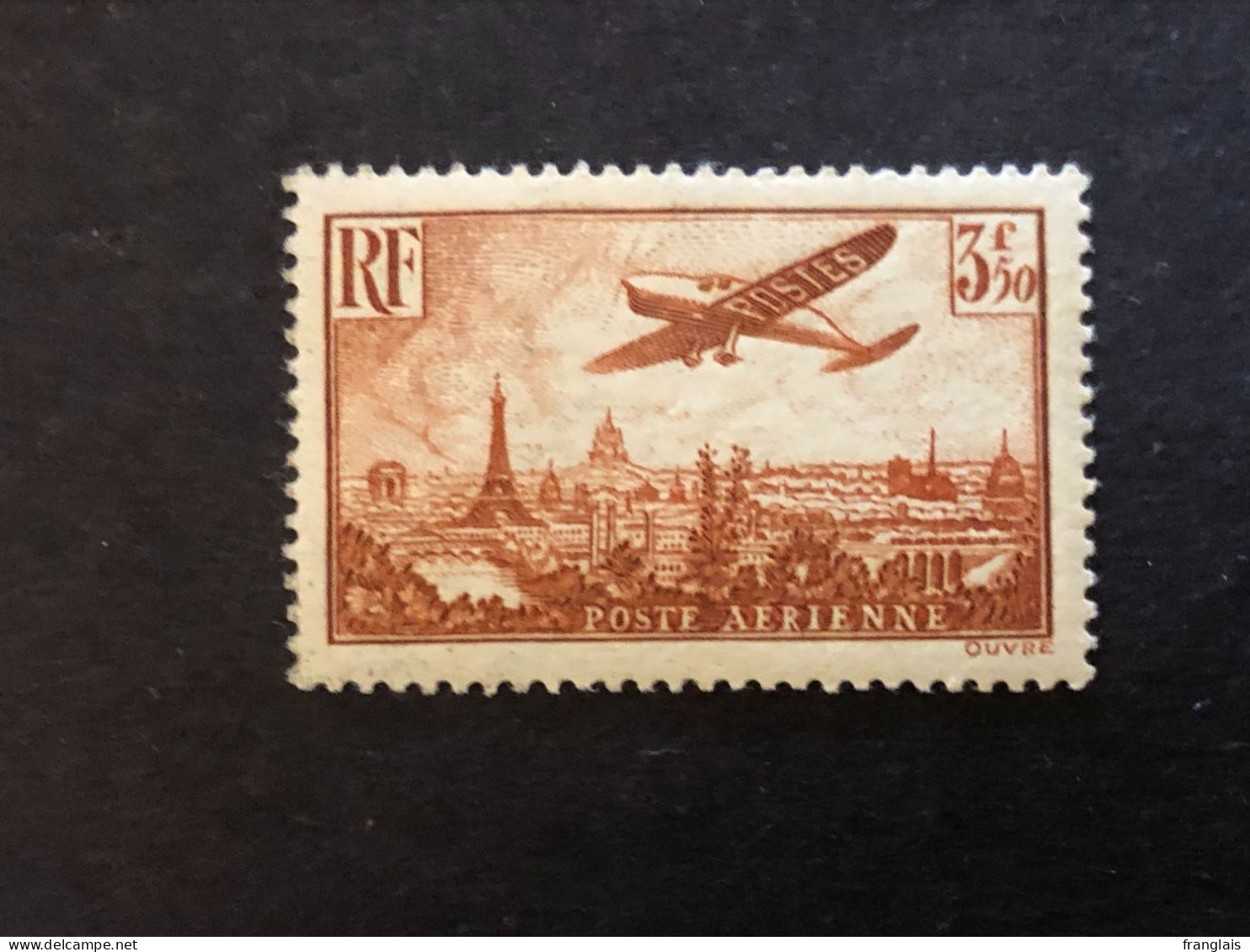 France PA 13  3f50 Brun, Neuf Sans Charnière ** - 1927-1959 Ungebraucht