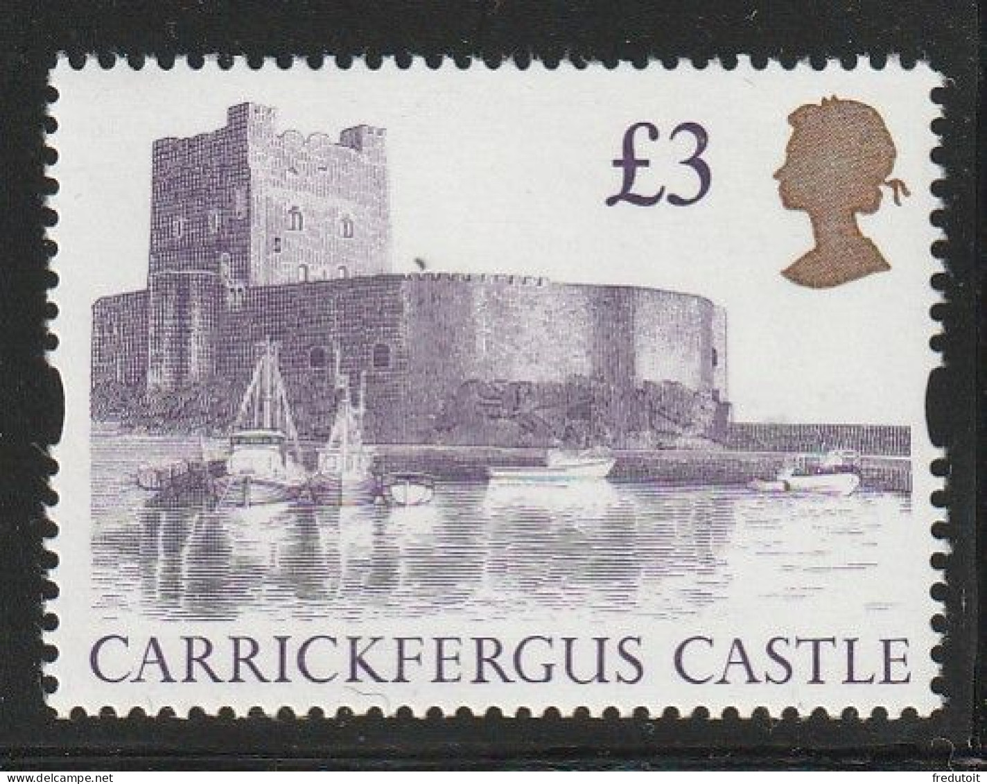 GRANDE BRETAGNE - N°1832 ** (1995) Châteaux : 3£ - Unused Stamps