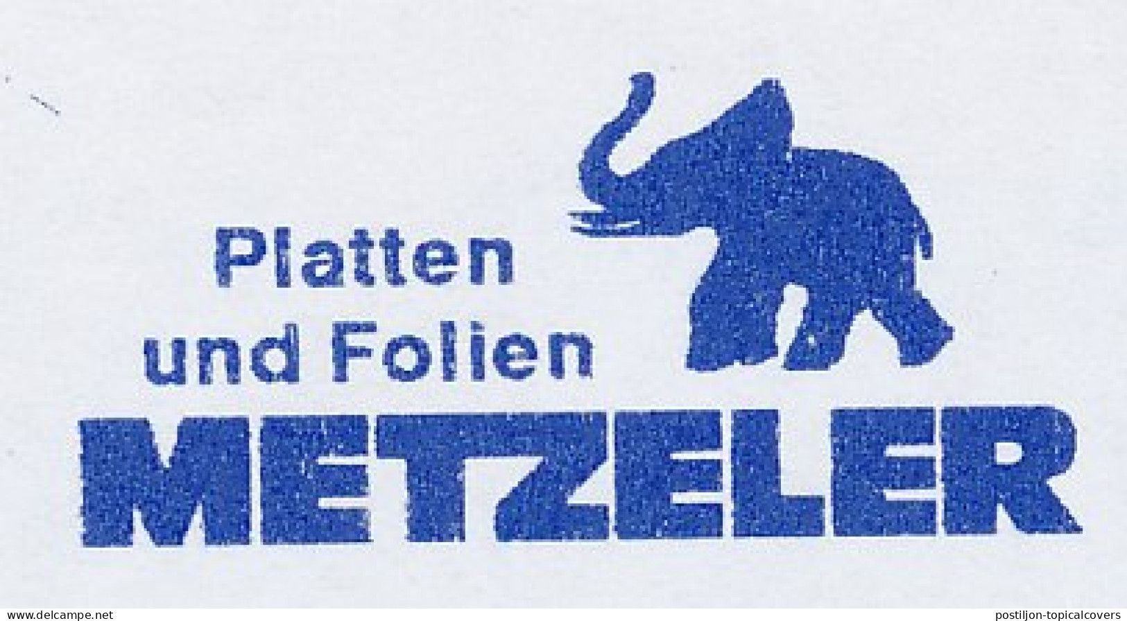Meter Cut Germany 2003 Elephant - Other & Unclassified