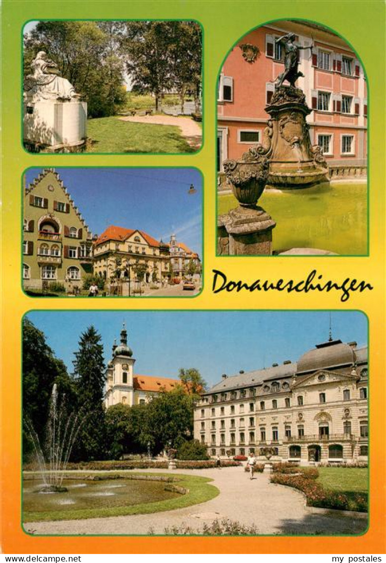 73937553 Donaueschingen Park Rathaus Brunnen Schloss - Donaueschingen