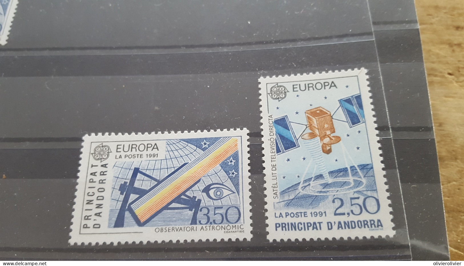 REF A1771  ANDORRE NEUF** EUROPA N°402/403 VALEUR 24 EUROS - Collections