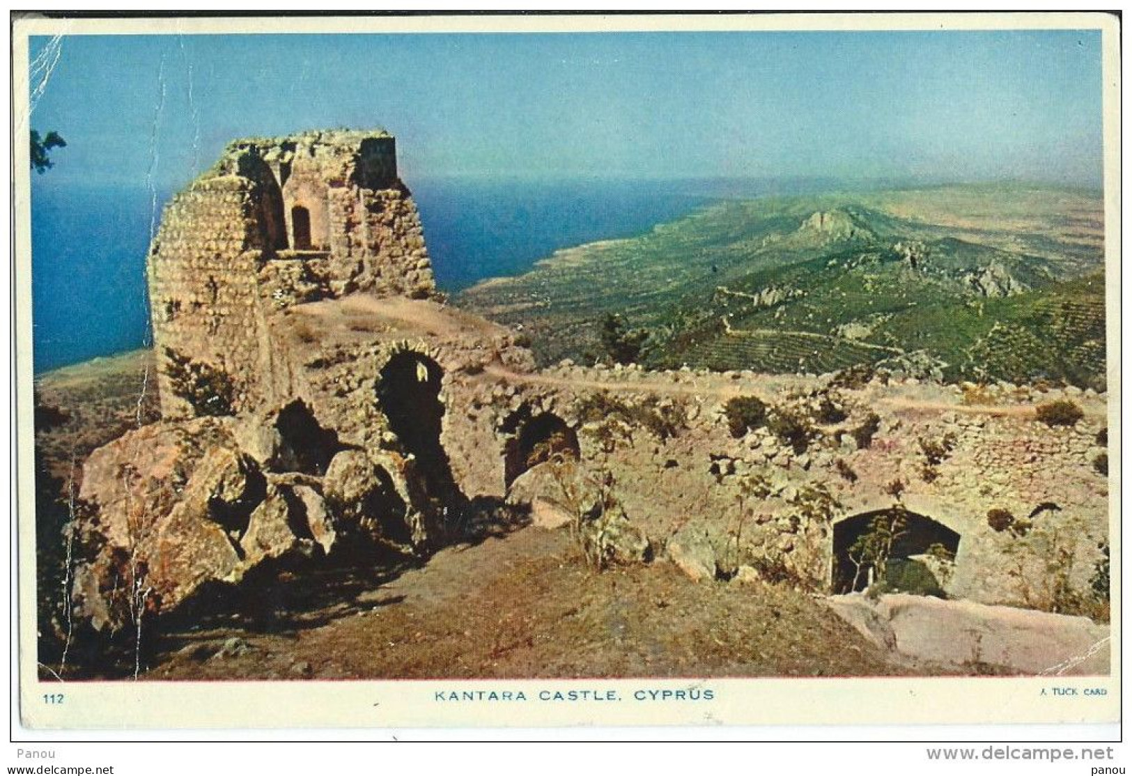 CHYPRE CYPRUS KANTARA TUCK'S POSTCARD - Cipro