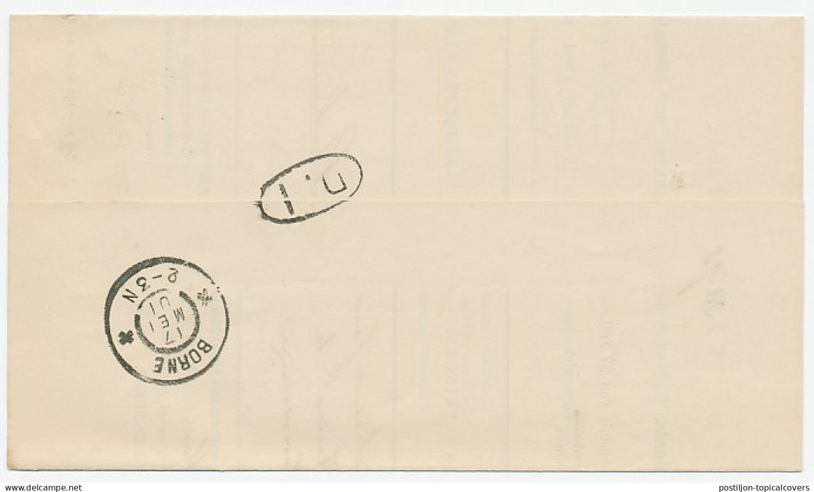 Kleinrondstempel Hellendoorn 1901 - Zonder Classificatie
