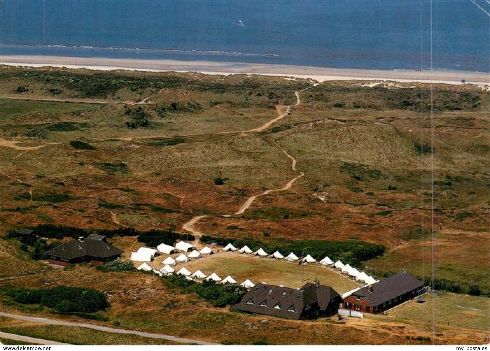 73937540 Langeoog_Nordseebad Zeltlager Des SJN Melkhoernduene - Langeoog