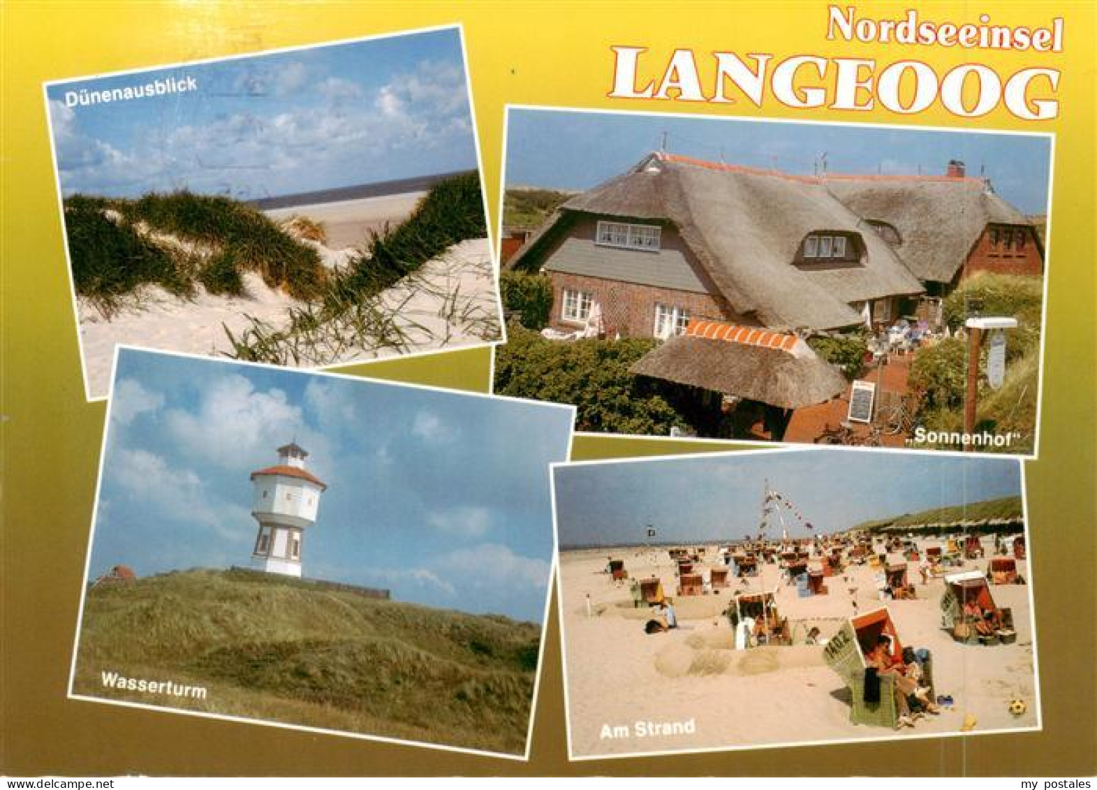 73937537 Langeoog_Nordseebad Duenen Sonnenhof Wasserturm Am Strand - Langeoog