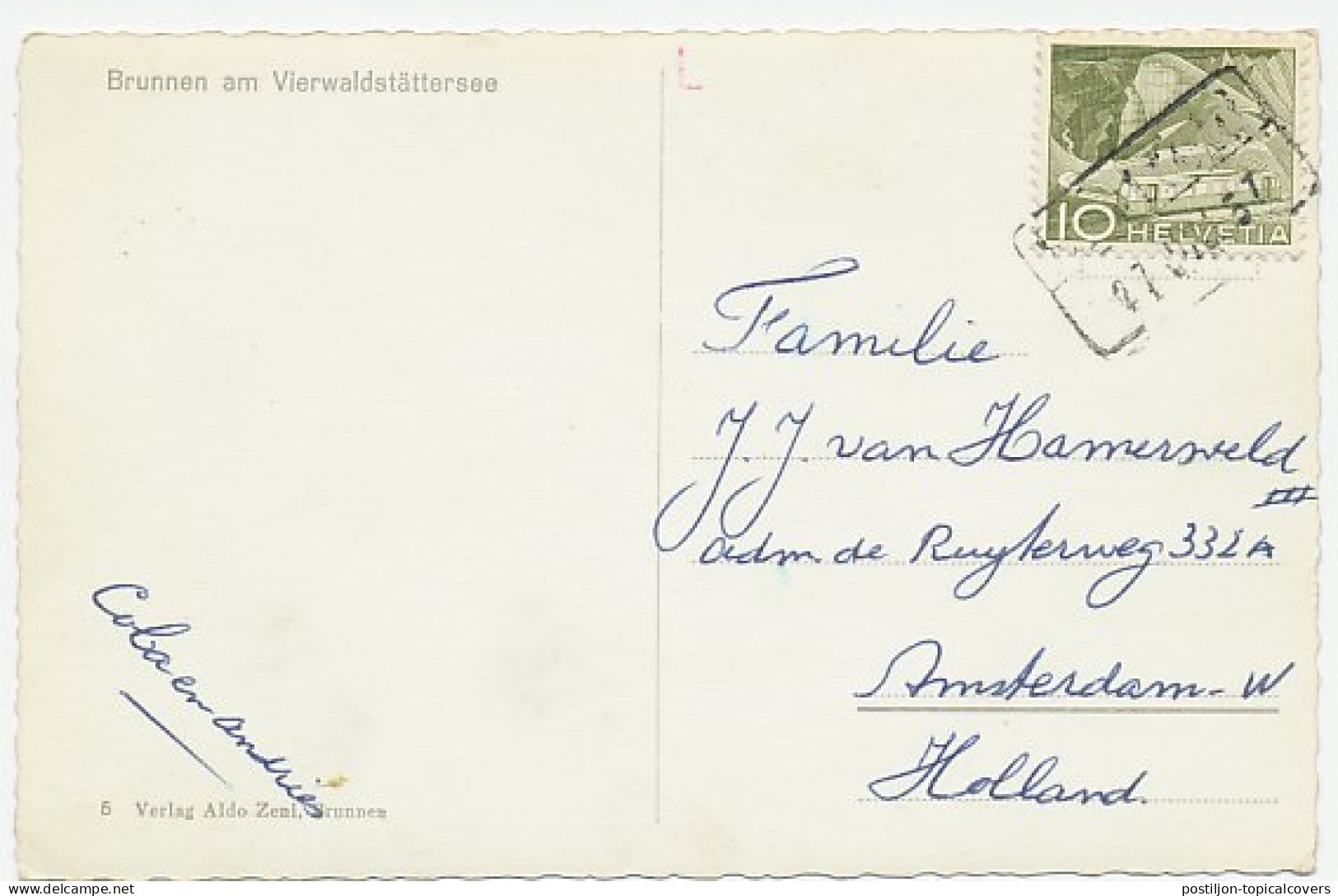 Zwitserland - Utrecht - Transorma L - 1957 - Non Classés