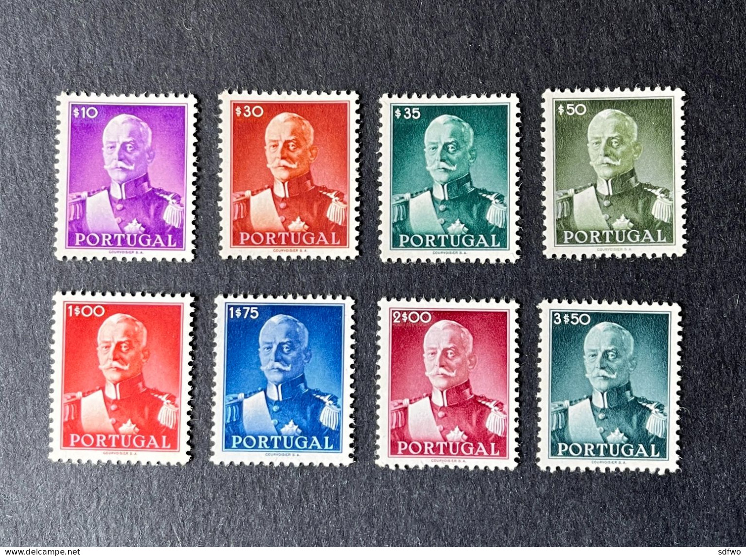 (T3) Portugal 1945 Carmona Complete Set - MNH - Unused Stamps