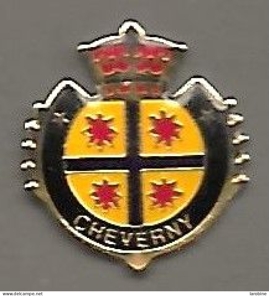 @@ Blason écusson Ville De Cheverny (2.5x2.3) @@vi79 - Ciudades