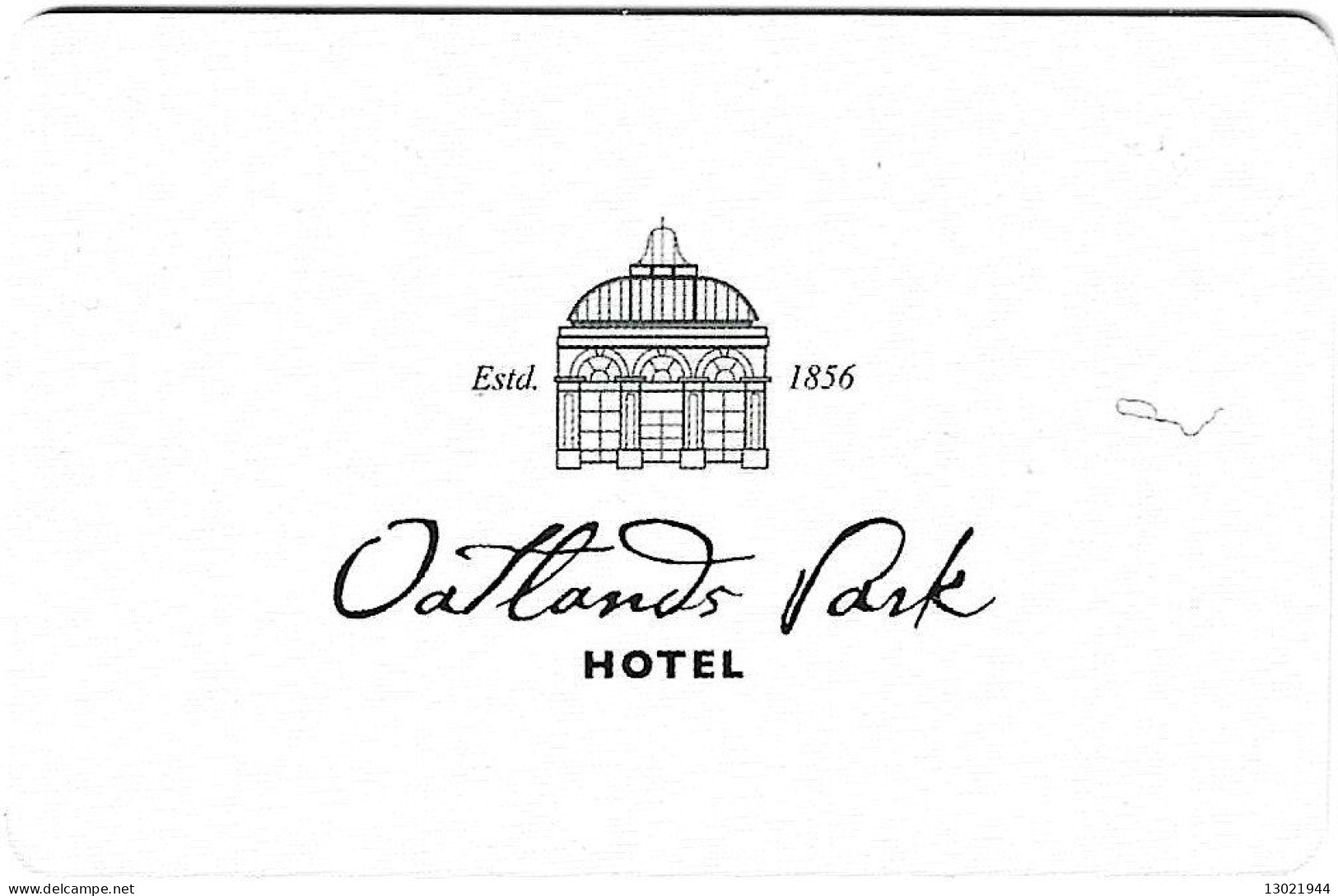 INGHILTERRA   KEY HOTEL          Oatlands Park Hotel Weybridge - Hotelsleutels (kaarten)