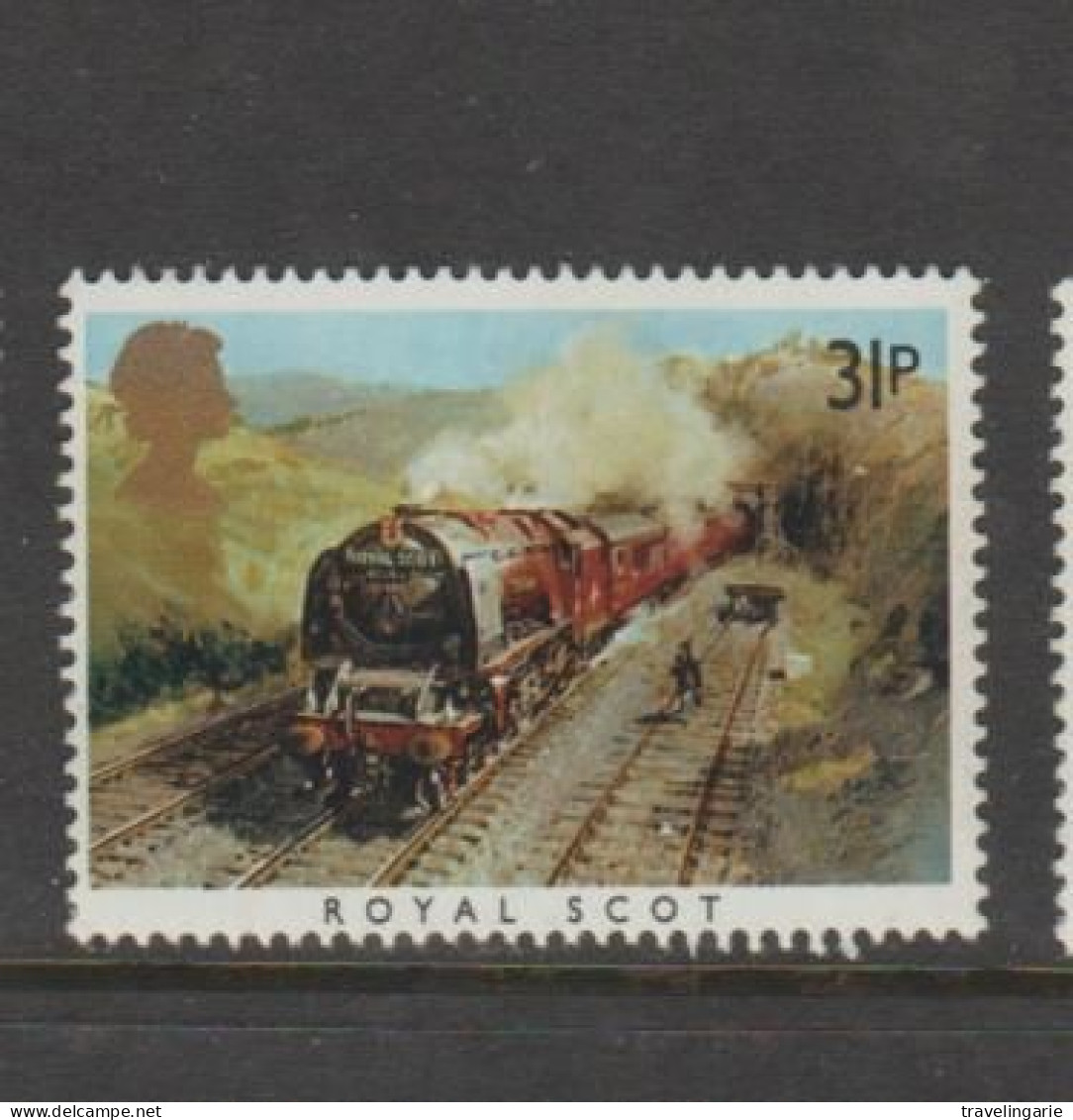 Great Britain 1985 Famous Train "Royal Scot" MNH ** - Unused Stamps