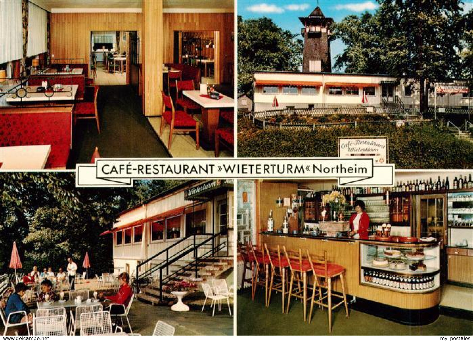 73937495 Northeim_Niedersachsen Cafe Restaurant Wieterturm Gaststube Terrasse Ba - Northeim