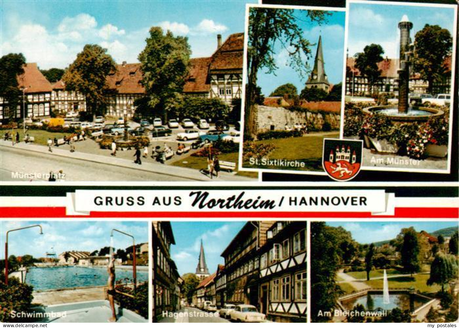 73937487 Northeim_Niedersachsen Muensterplatz St Sixtikirche Am Muenster Schwimm - Northeim