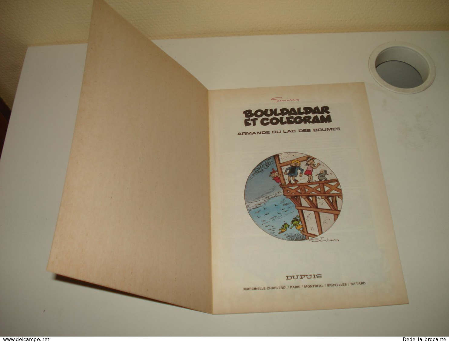 C55 / Bouldardar Et Colegram " Armande Du Lac Des Brumes " - EO De 1981 - Autres & Non Classés