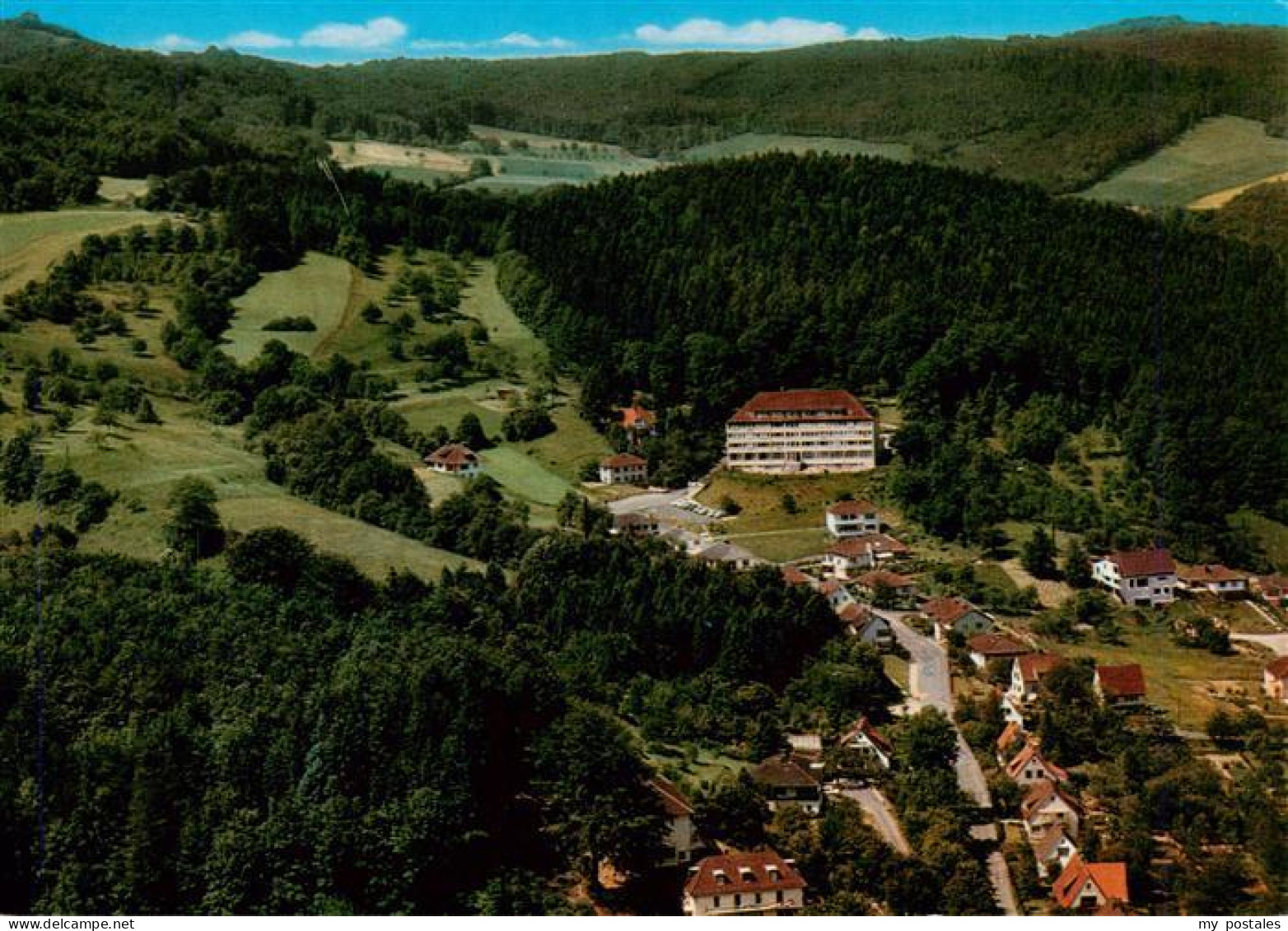 73937448 Bad_Sooden-Allendorf Fliegeraufnahme Mit Sonnenberg Sanatorium - Bad Sooden-Allendorf