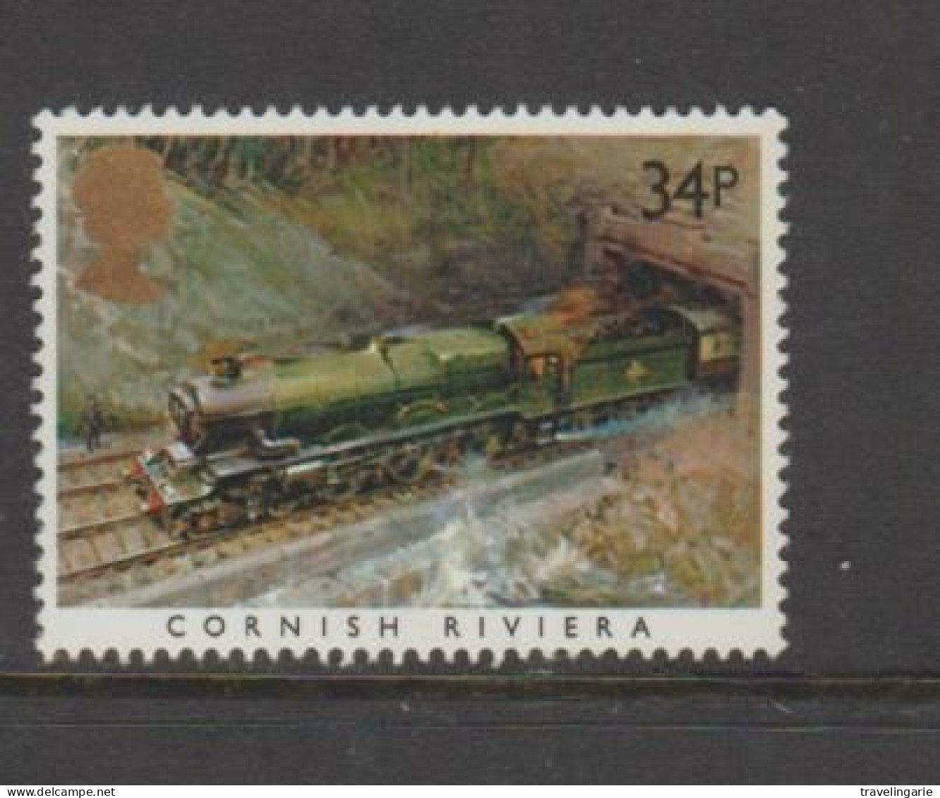 Great Britain 1985 Famous Train "Cornish Riviera" MNH ** - Trains