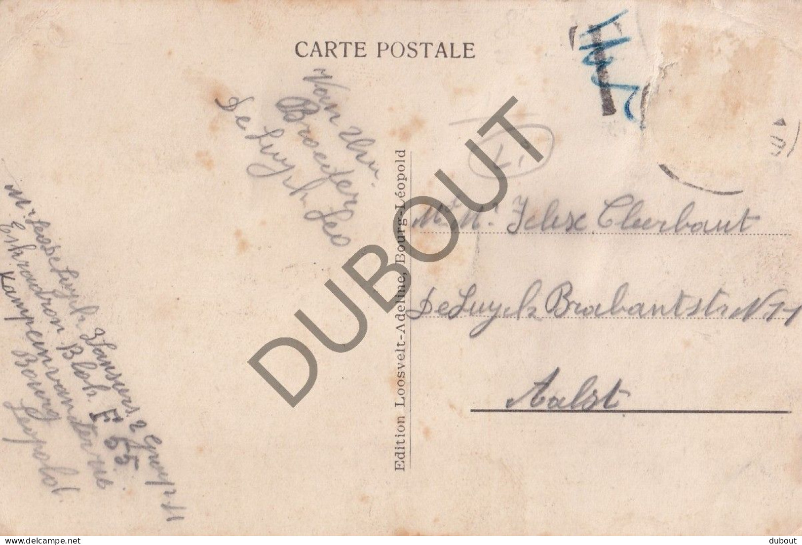 Postkaart - Carte Postale - Bourg-Léopold - Rue De La Station    (C5897) - Leopoldsburg