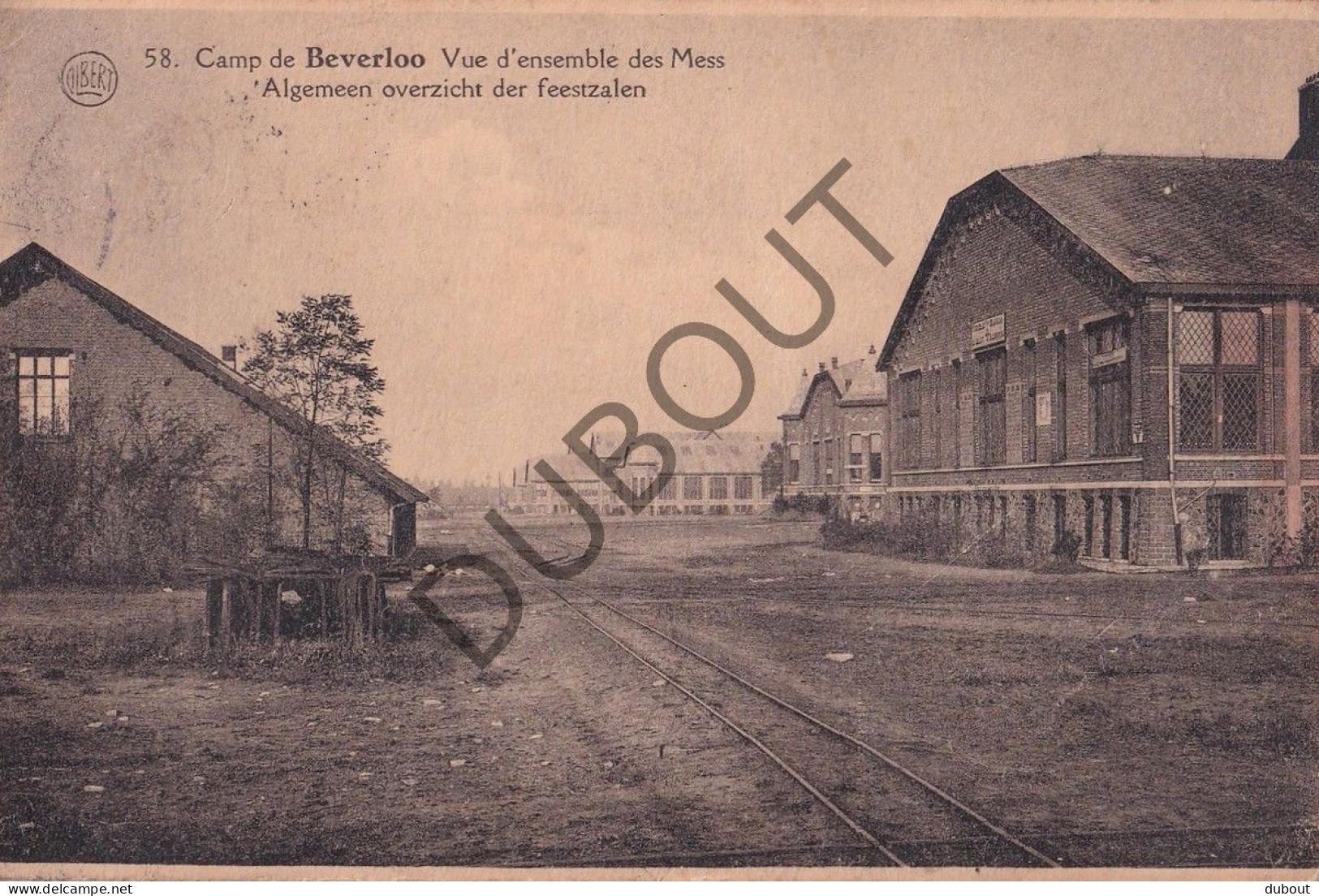 Postkaart - Carte Postale - Bourg-Léopold - Vue D'ensemble Des Mess  (C5901) - Leopoldsburg (Camp De Beverloo)