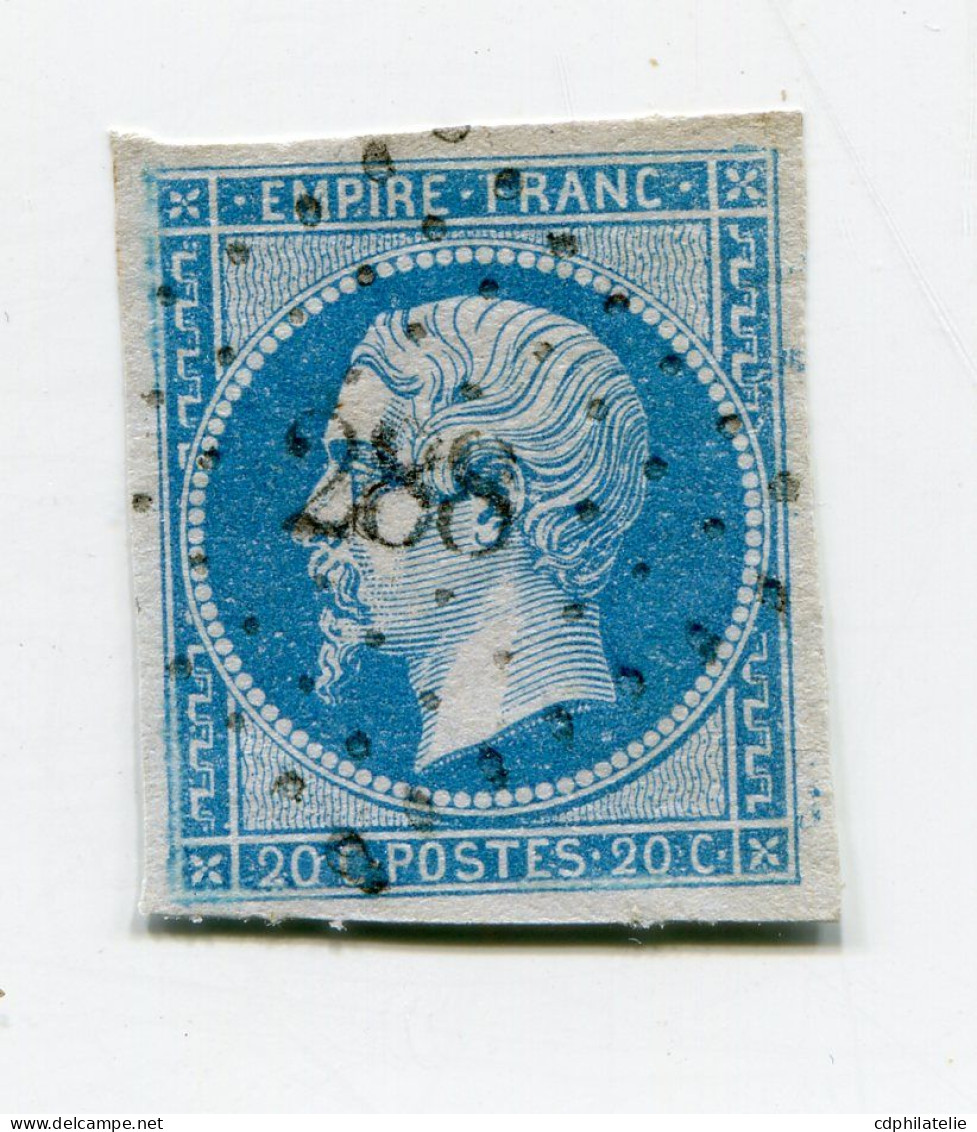 FRANCE N°14 AVEC OBLITERATION PC 288 BAUGY - 1849-1876: Klassieke Periode