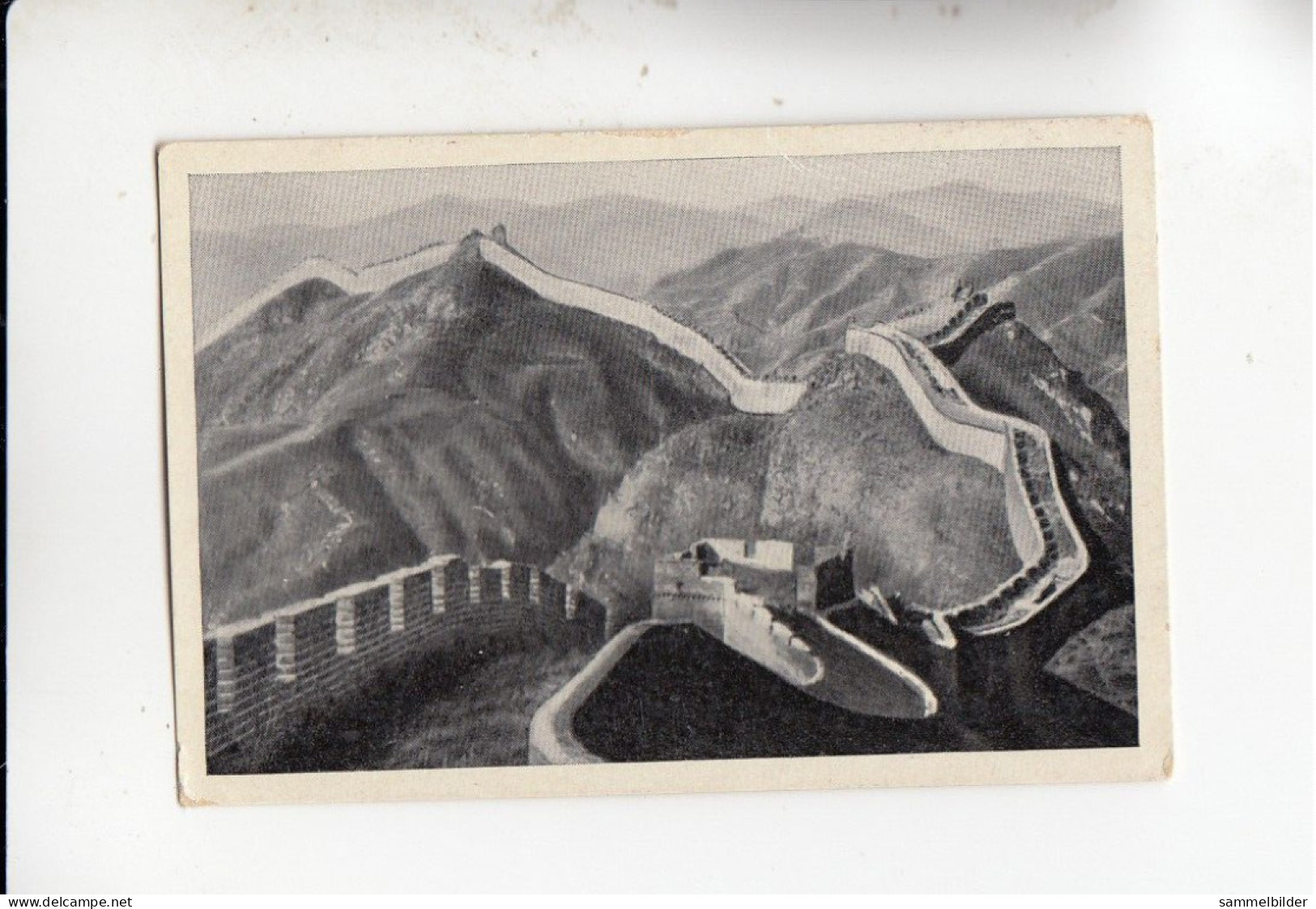 Mit Trumpf Durch Alle Welt Merkwürdige Bauwerke Chinesische Mauer     B Serie 18 #6 Von 1933 - Other Brands