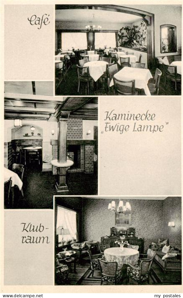 73937354 Winterberg__Hochsauerland_NRW Cafe Kaminecke Ewige Lampe Klubraum - Winterberg