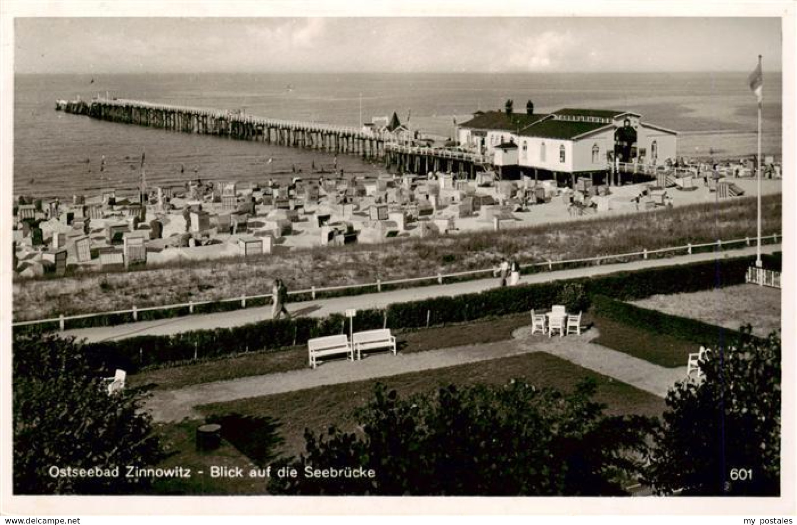 73937304 Zinnowitz_Ostseebad Blick Zur Seebruecke - Zinnowitz