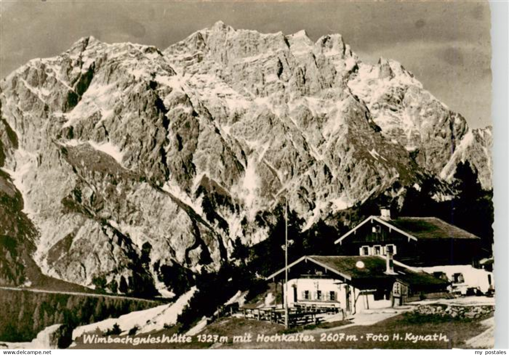 73937206 Wimbachgriesshuette_1327m_Hochkalter Panorama - Berchtesgaden