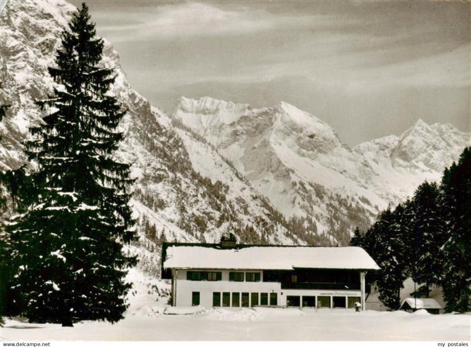 73937205 Oberstdorf Berggasthof Oytalhaus Mit Schneck Und Himmelhorn - Oberstdorf