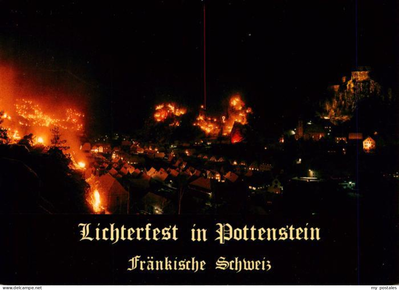 73937179 Pottenstein_Oberfranken Lichterfest - Pottenstein