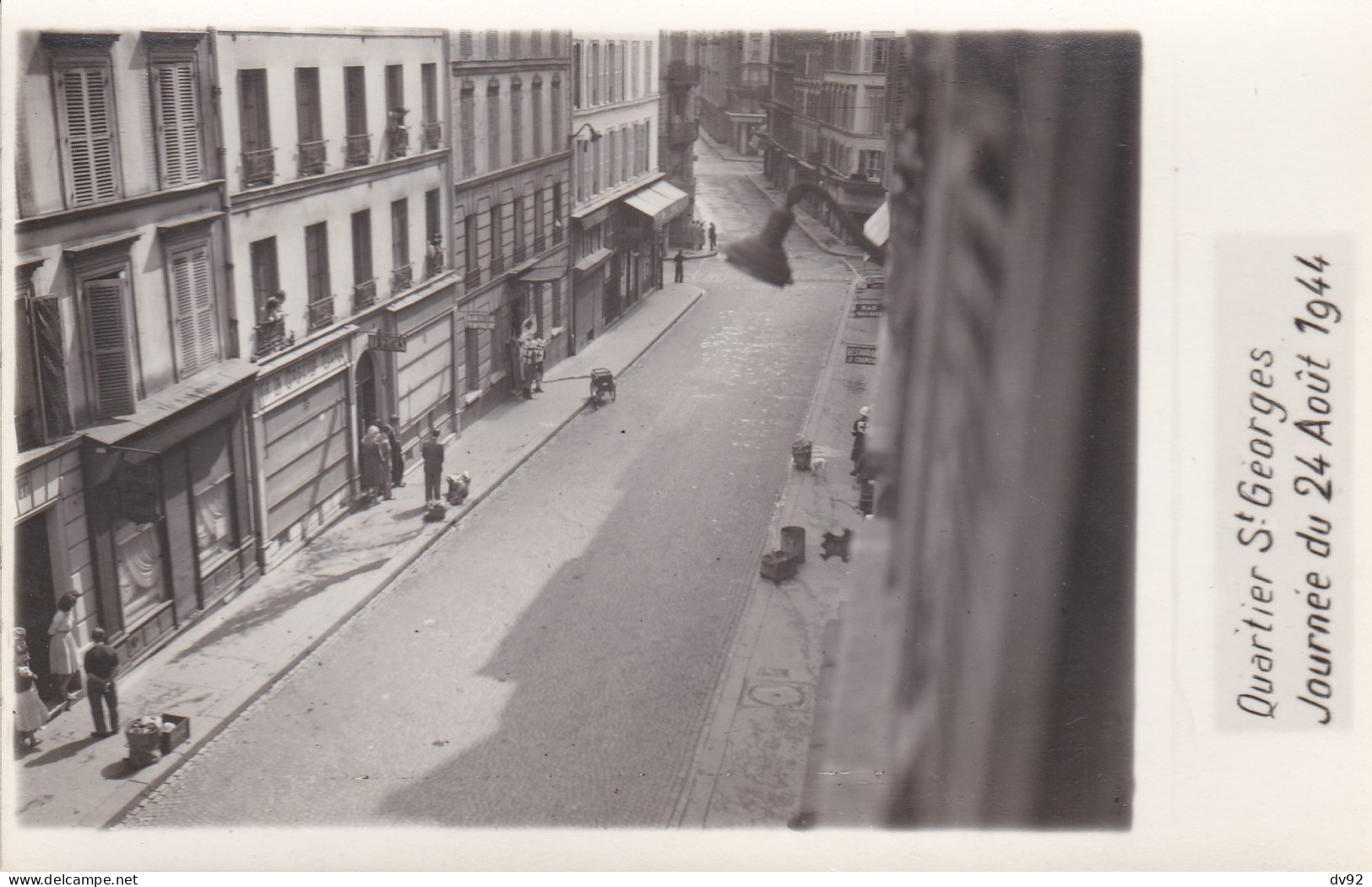 PARIS LIBERATION LES BARRICADES DU QUARTIER SAINT GEORGES JOURNEE DU 25 AOUT 1944  - Arrondissement: 09