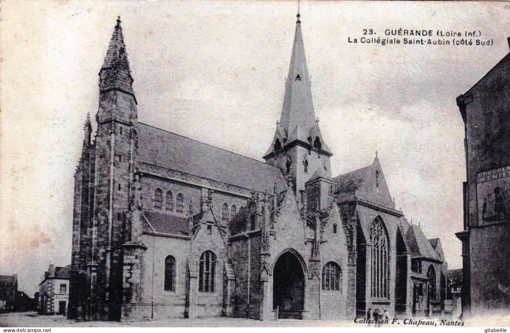 44 - Loire Atlantique -  GUERANDE -  Collégiale Saint Aubin - Guérande