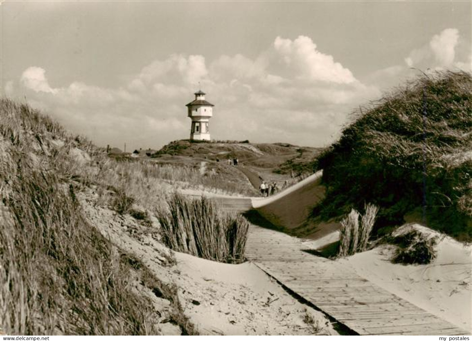 73937156 Langeoog_Nordseebad Wasserturm Duenen - Langeoog