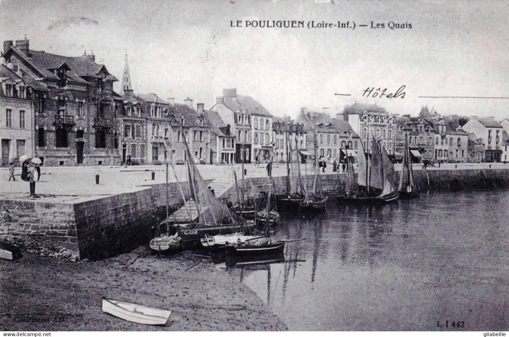 44 - Loire Atlantique -  LE POULIGUEN  -   Les Quais - Le Pouliguen