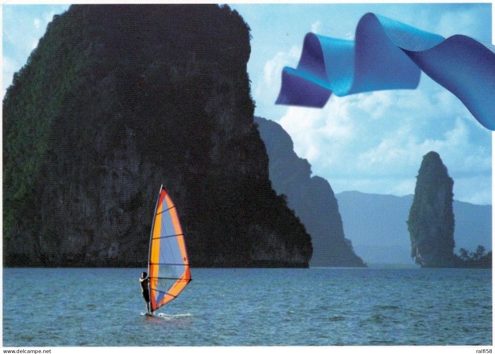 1 AK Thaïland * Wind Surfing In The Seas Off Phuket * - Tailandia