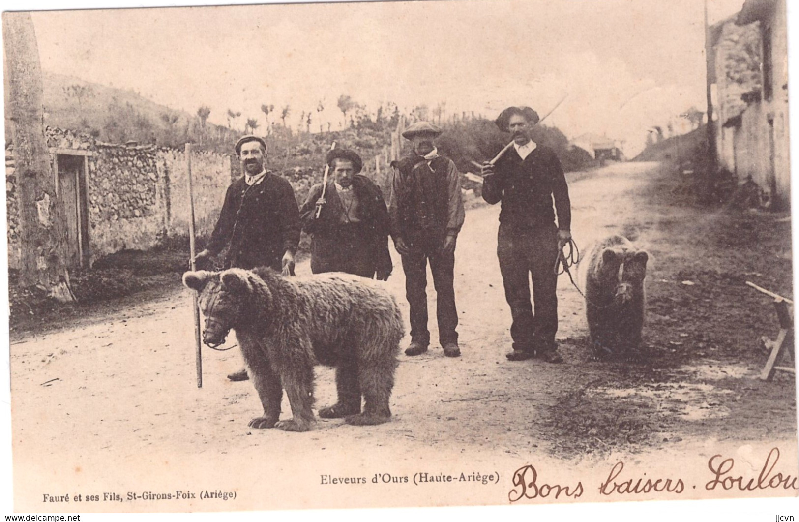 - 09 - Ariège - Eleveurs D' Ours - (Haute Ariège) - (Originale) - Other & Unclassified