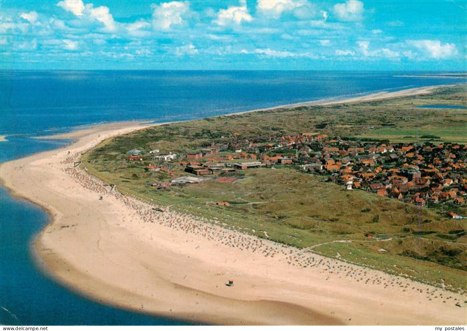 73937125 Langeoog_Nordseebad Fliegeraufnahme - Langeoog