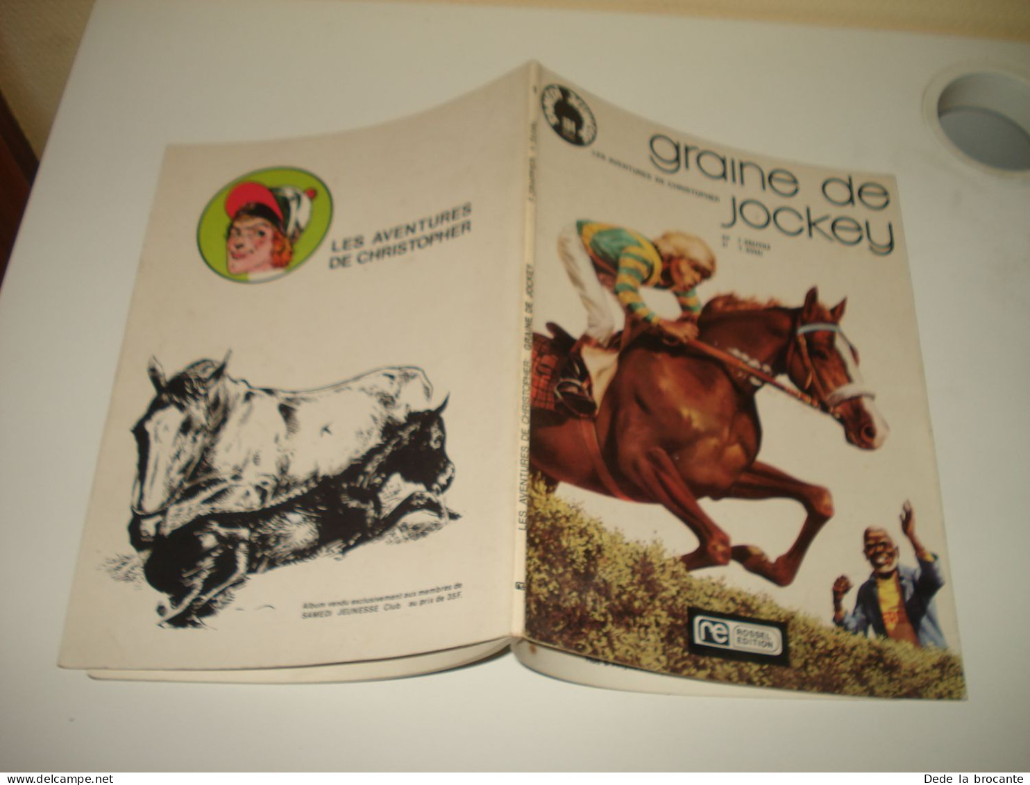 C55 ( 2 ) / Les Aventures De Christopher " Graine De Jockey " - EO De 1973 - Other & Unclassified