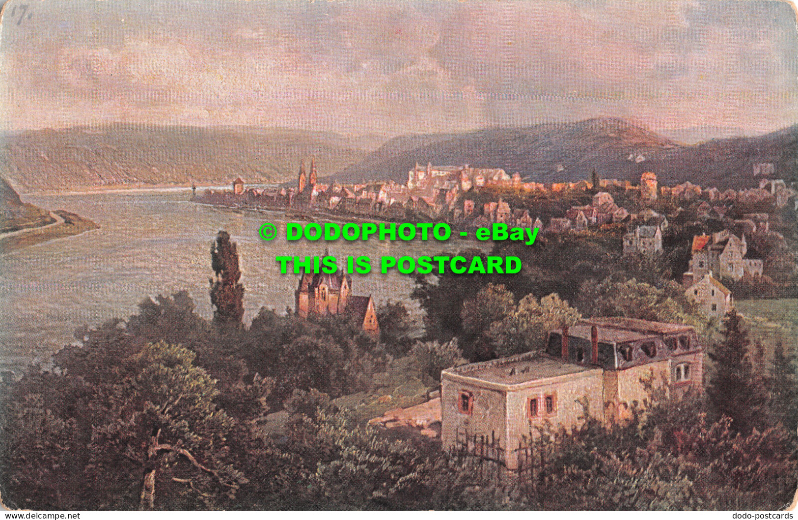 R479094 Boppard. Lage Am Rhein Aus. Hoursch And Bechstedt. No. 127 - Wereld