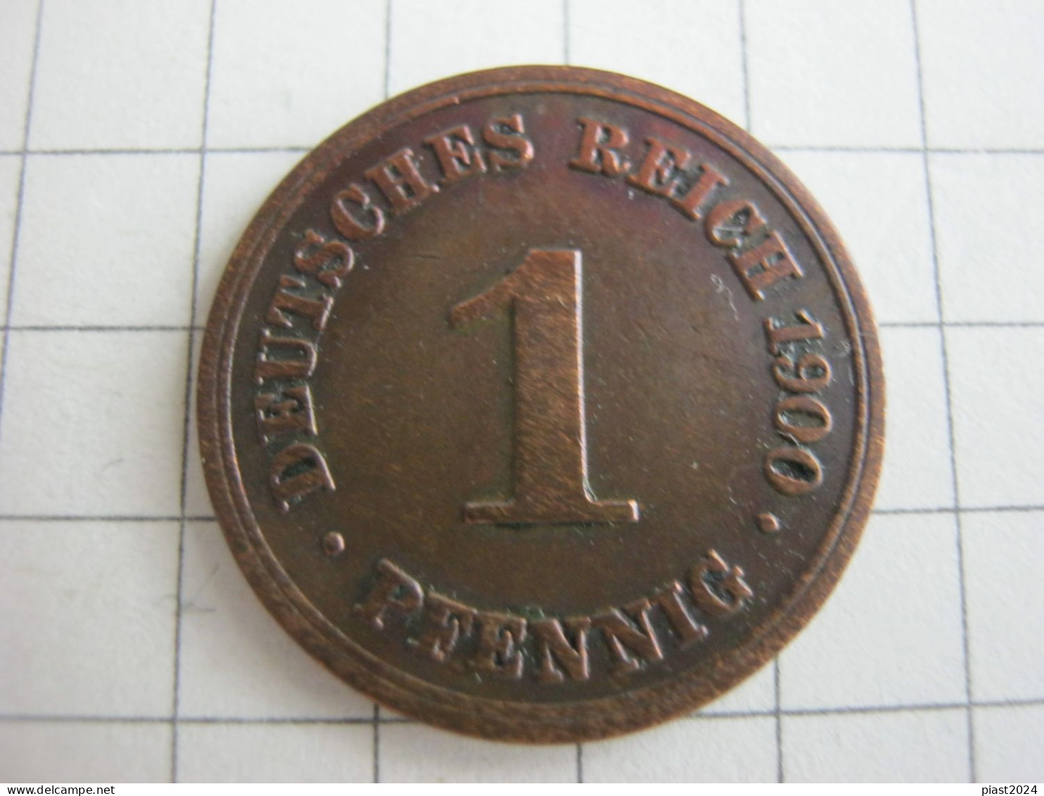 Germany 1 Pfennig 1900 F - 1 Pfennig