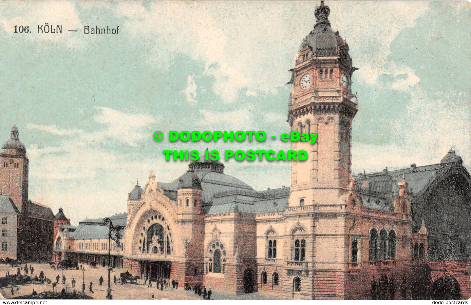 R479128 Koln. Bahnhof. Postcard - Wereld