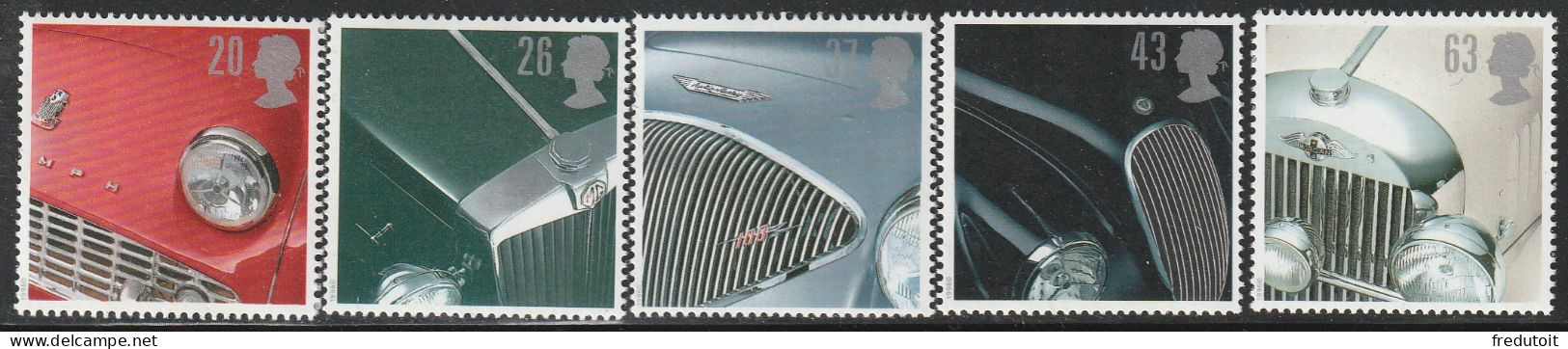 GRANDE BRETAGNE - N°1915/9 ** (1996) Automobiles - Neufs