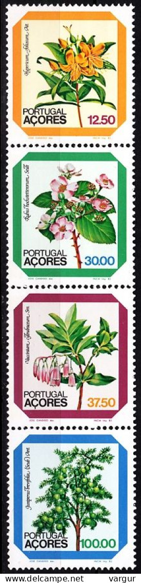 PORTUGAL AZORES 1983 FLORA Plants: Flowers. Booklet Pane, MNH - Altri & Non Classificati