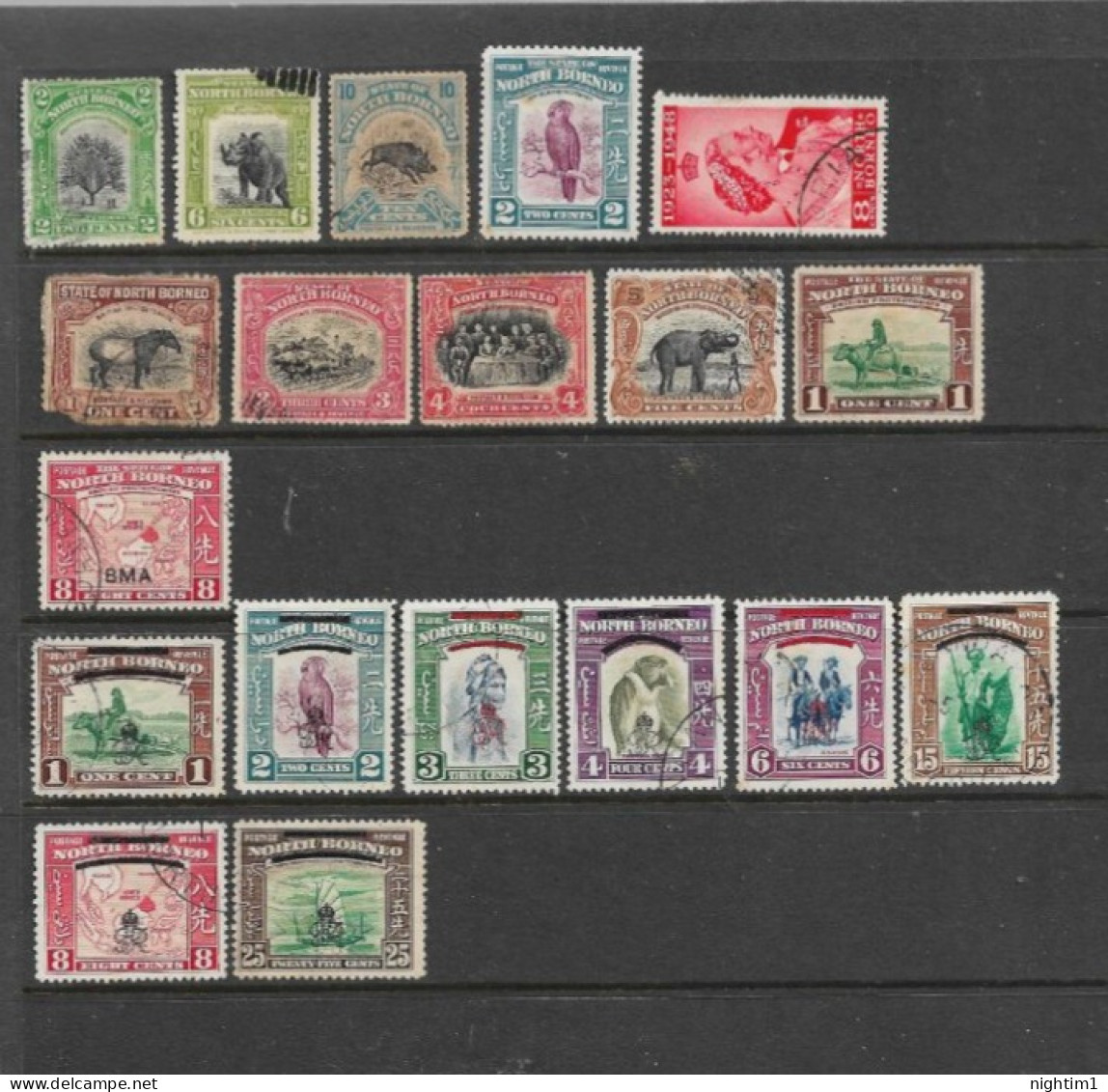 NORTH BORNEO COLLECTION. EARLY STAMPS. - Asia (Other)