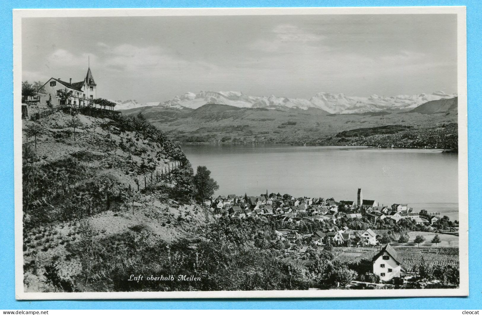 Luft ( Beliebtes Ausflugsziel) Oberhalb Meilen 1938 - Meilen