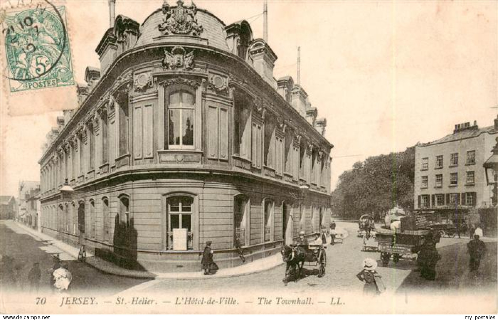 73936979 Saint_Helier_Jersey Hôtel De Ville - Sonstige & Ohne Zuordnung