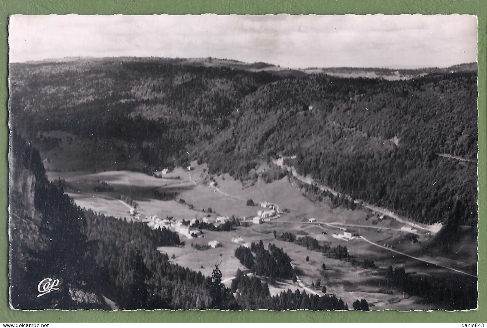 CPSM Format CPA - AIN - GEX LA FAUCILLE - Vallée De Mijoux Vue Du Col De La Faucille - - Gex