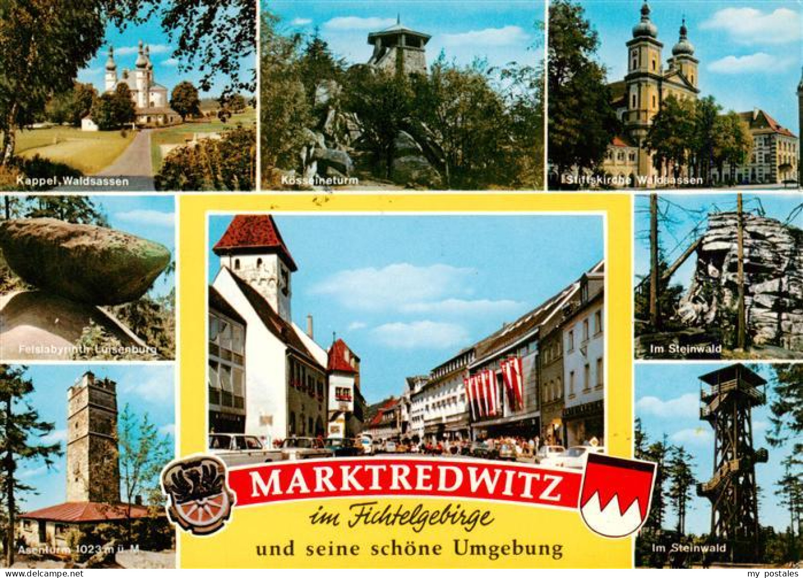 73936798 Marktredwitz Kappel Waldsassen Koesseinturm Stitftskirche Waldsassen As - Marktredwitz