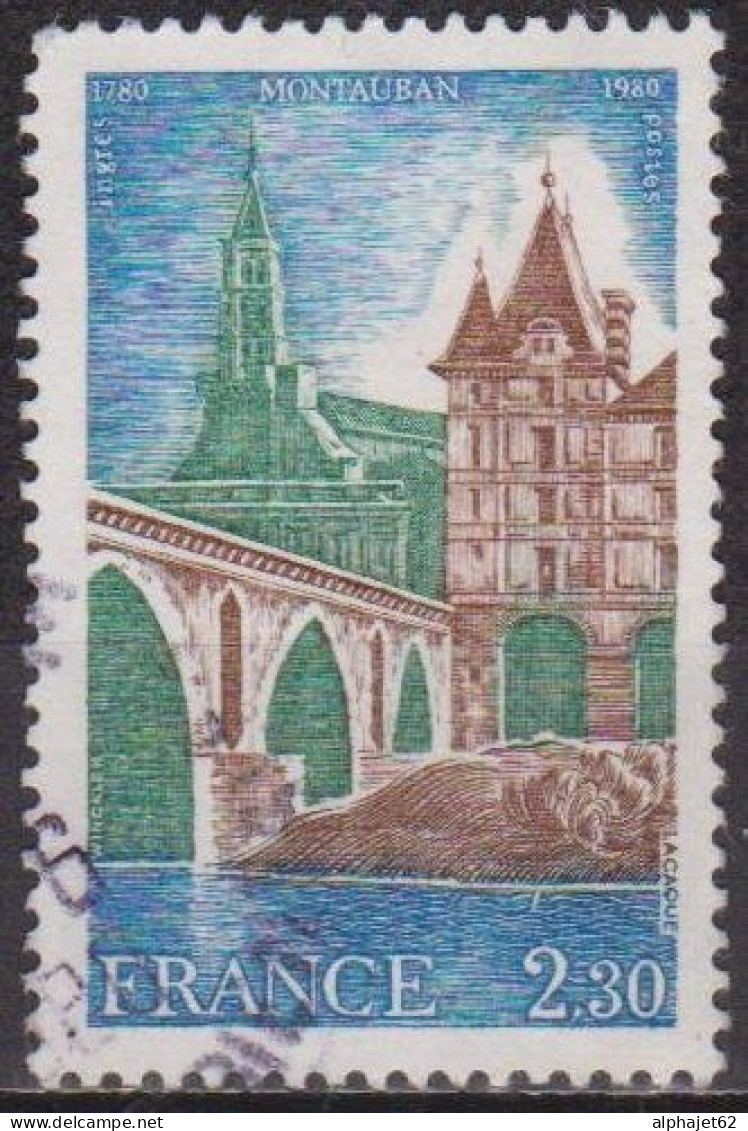 Tourisme - FRANCE - Montauban - N° 2083 - 1980 - Used Stamps