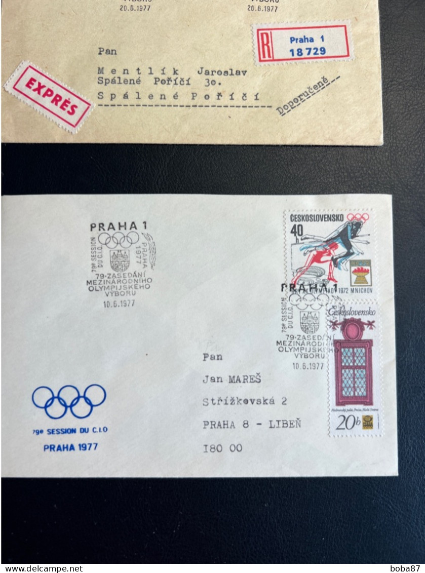 1977 PRAHA IOC INTERNATIONAL OLYMPIC COMMITTEE SESSION - Autres & Non Classés